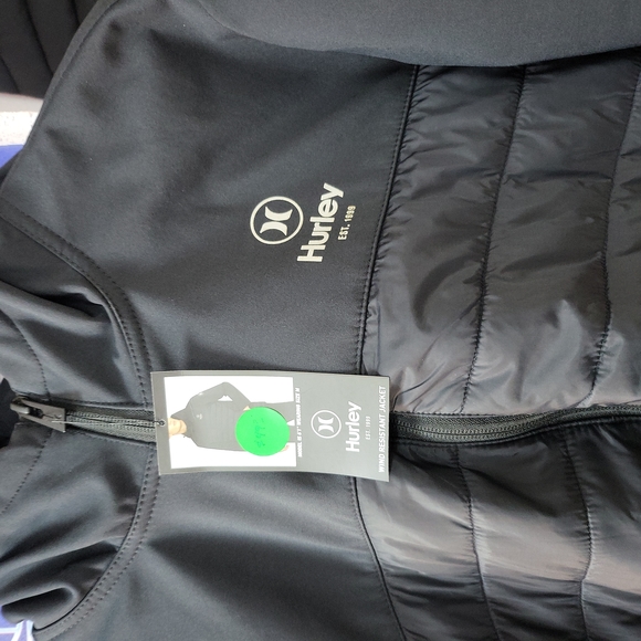 Coats | Mens Hurley Soft Shell Quilted 